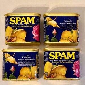 🥓 lot 4 SPAM Hawaiian Collectors Edition NIP limited special 2024 VHTF